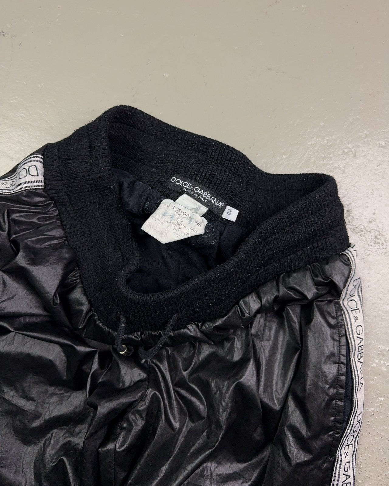 2000's Dolce & Gabbana Archive Baggy Track Pants *very rare (M) - Lennys Vintage
