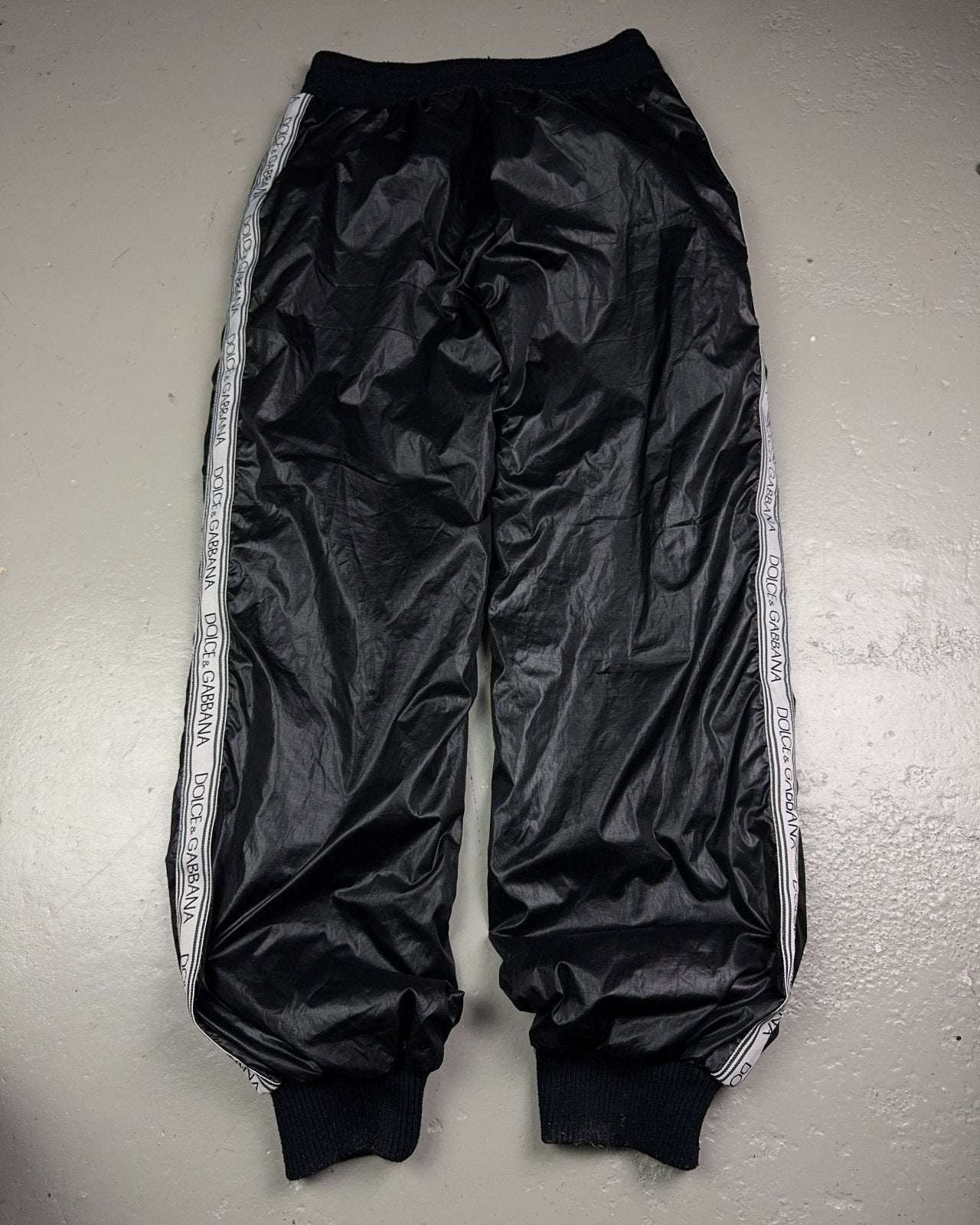 2000's Dolce & Gabbana Archive Baggy Track Pants *very rare (M) - Lennys Vintage