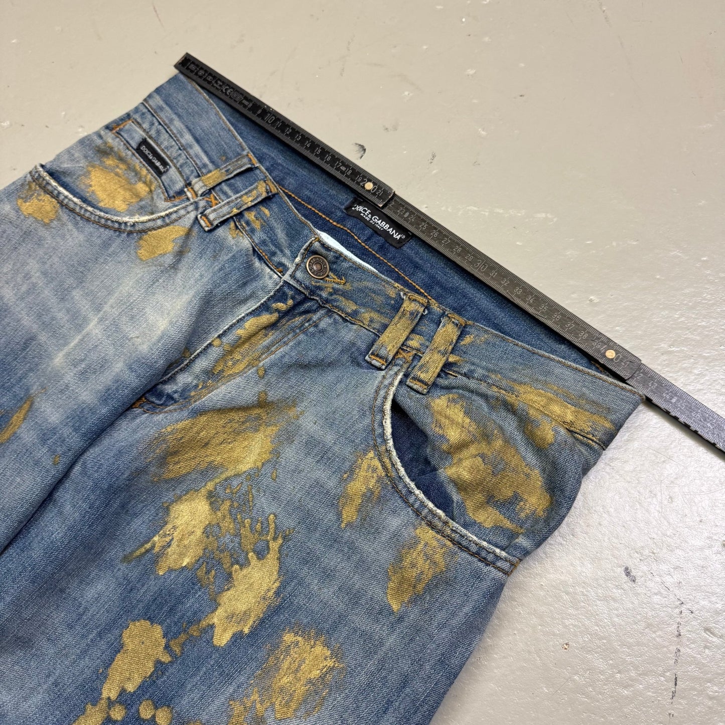 2000‘s Dolce & Gabbana Baggy Jeans *very rare 32x30 - Lennys Vintage