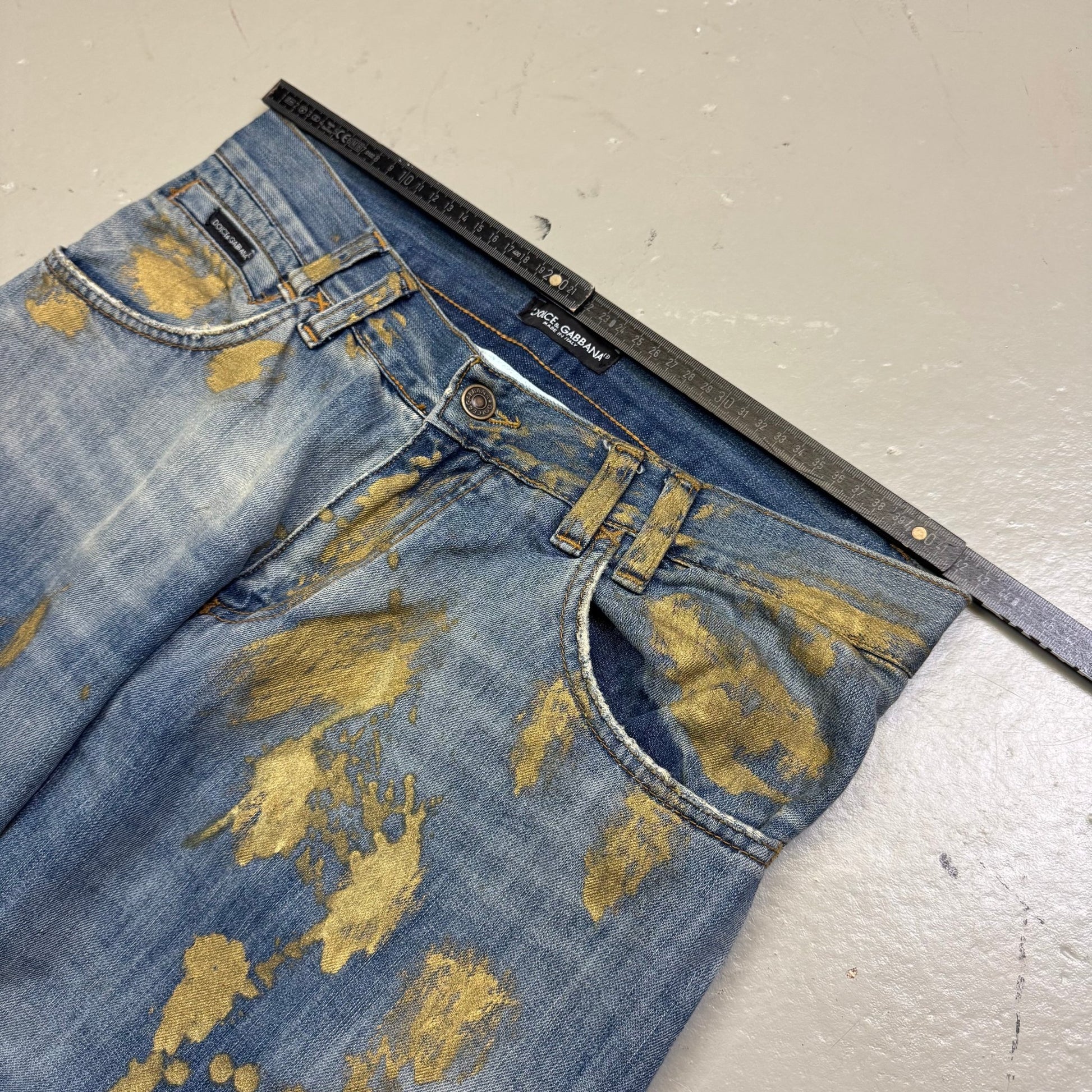 2000‘s Dolce & Gabbana Baggy Jeans *very rare 32x30 - Lennys Vintage
