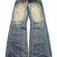 2000's Dolce & Gabbana Baggy/Bootcut Jeans *very rare 37x34 (XL) - Lennys Vintage