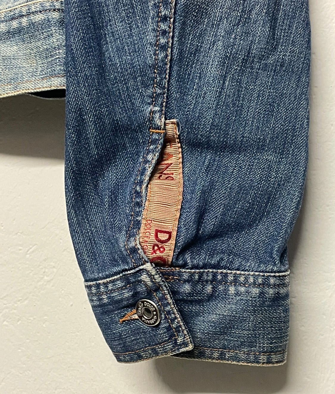 2000's Dolce & Gabbana Cropped Denim Jacket *very rare (S) - Lennys Vintage