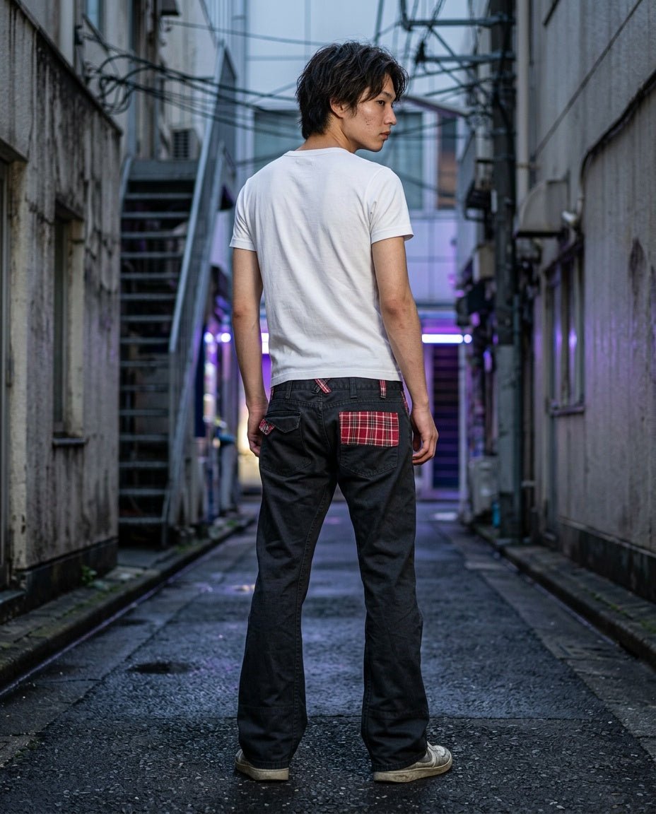 2000's Dominate Japanese Archive Straight Pants *very rare 30x32 (M) - Lennys Vintage