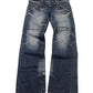 2000's Double Waist Straight/Bootcut Japanese Jeans *rare 31x28 (M) - Lennys Vintage