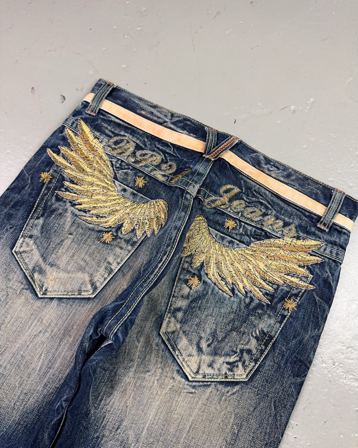 2000's DP21 Japanese Archive Straight/Baggy Jeans *very rare 30x30 (M) - Lennys Vintage