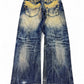 2000's DP21 Japanese Archive Straight/Baggy Jeans *very rare 30x30 (M) - Lennys Vintage