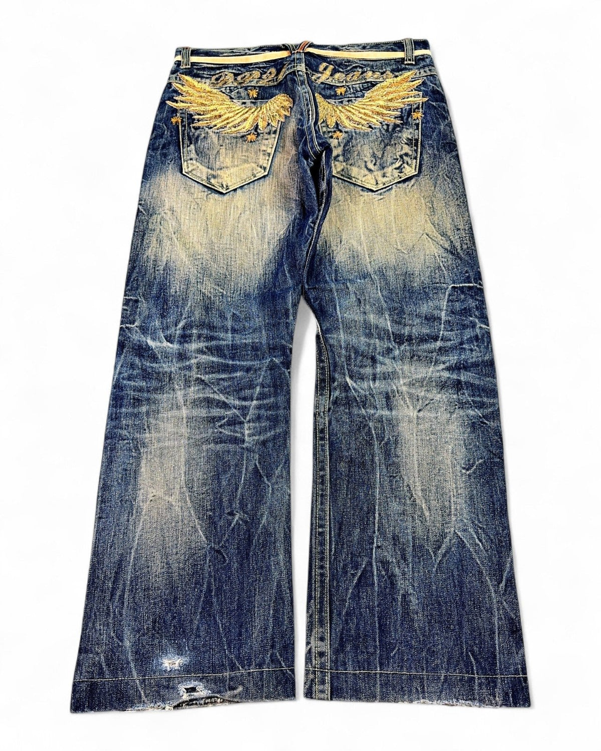2000's DP21 Japanese Archive Straight/Baggy Jeans *very rare 30x30 (M) - Lennys Vintage