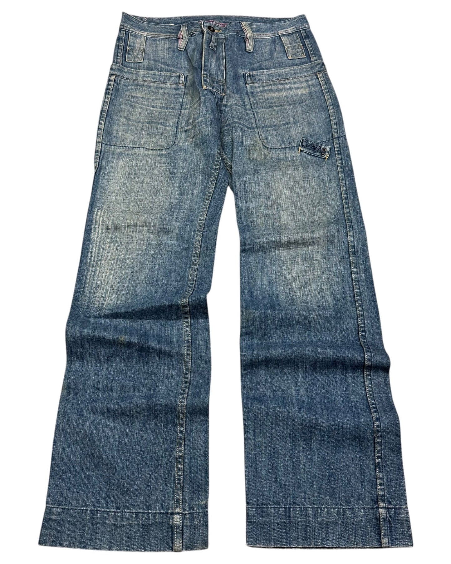 2000‘s E Function Hip Hop Baggy Jeans 30x32 - Lennys Vintage