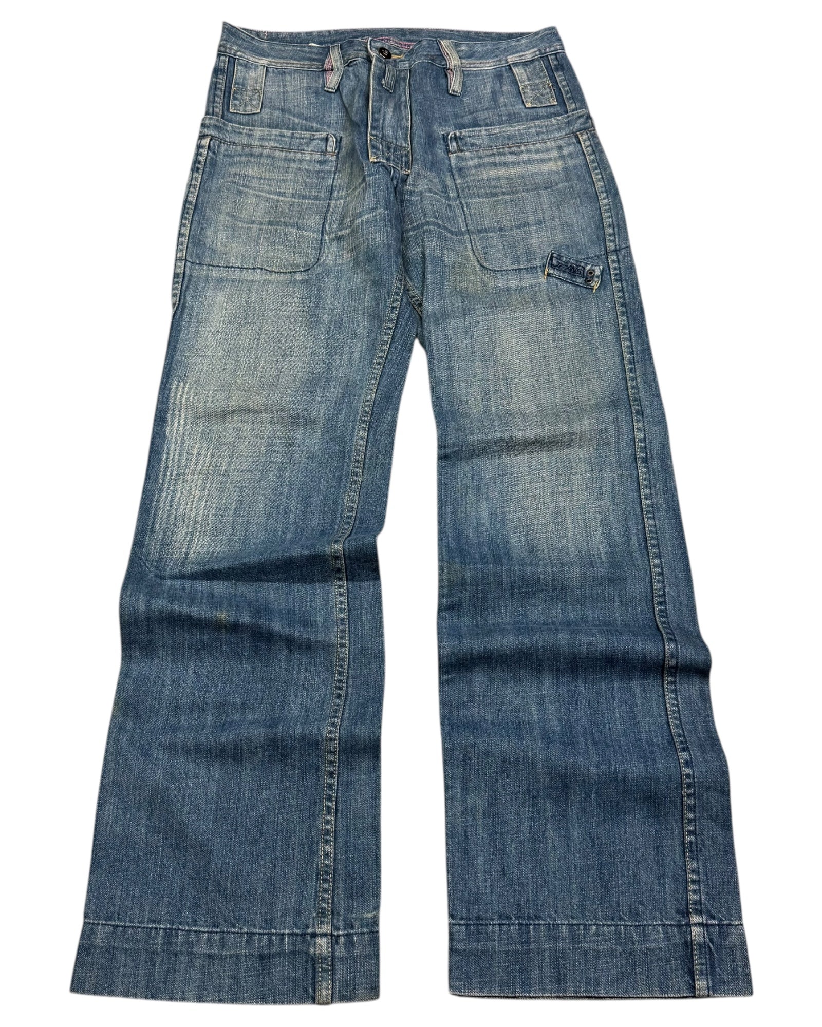 2000‘s E Function Hip Hop Baggy Jeans 30x32 - Lennys Vintage