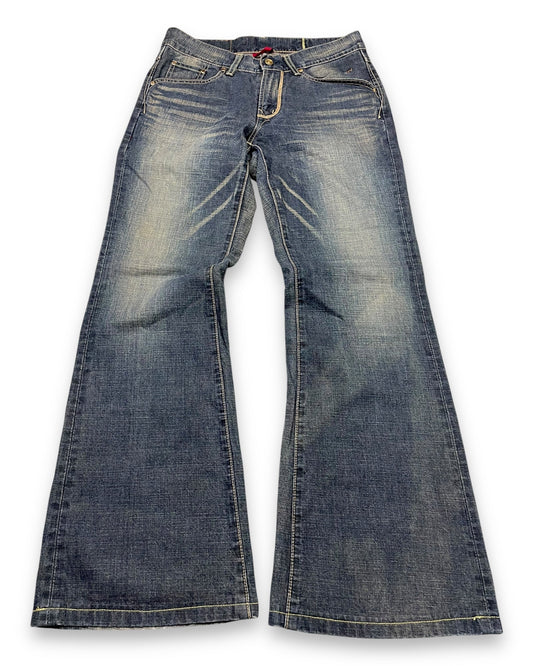 2000‘s Edwin Japanese Baggy/Bootcut Jeans *rare 29x31 - Lennys Vintage