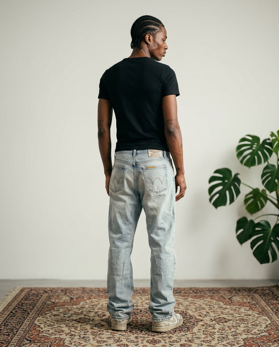 2000's Edwin Japanese Straight Jeans *rare 32x36 (M) - Lennys Vintage