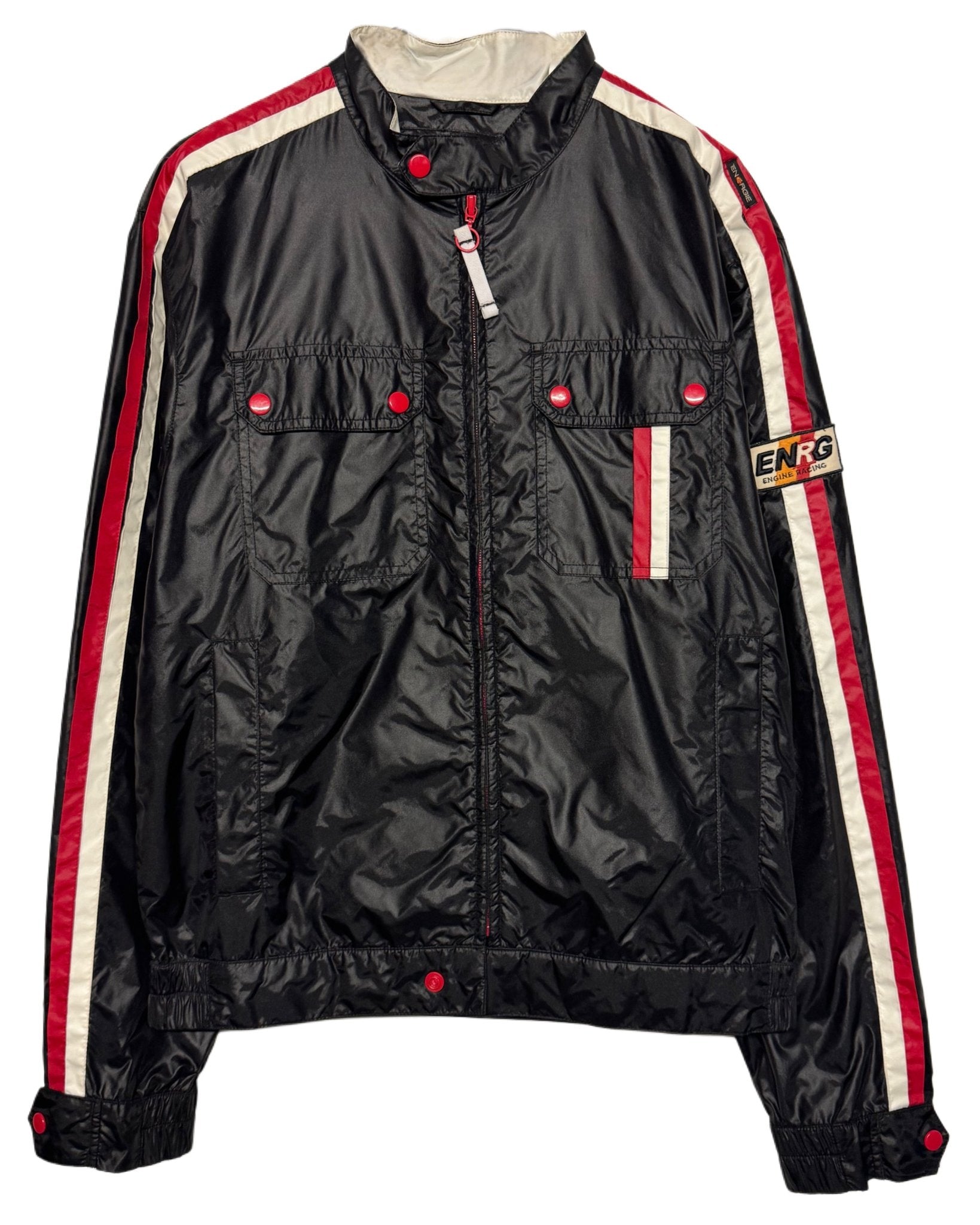 2000‘s Energie Windbreaker Jacket *selten (L) - Lennys Vintage