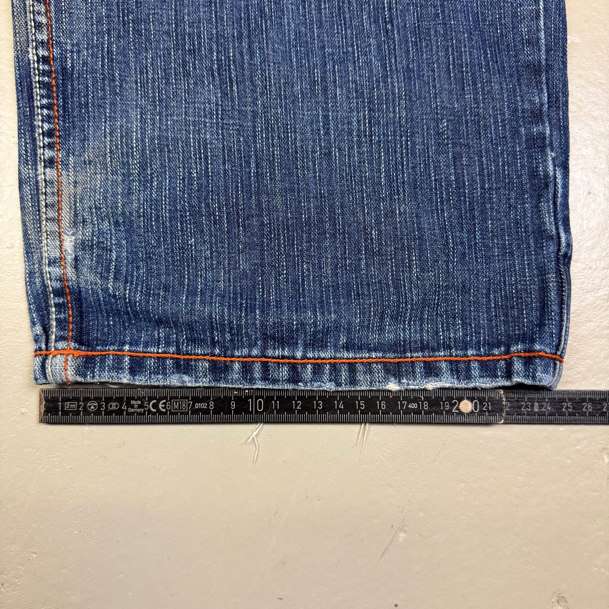 2000‘s Enyce Hip Hop Baggy Jeans Heavy Denim *rare 38x34 - Lennys Vintage