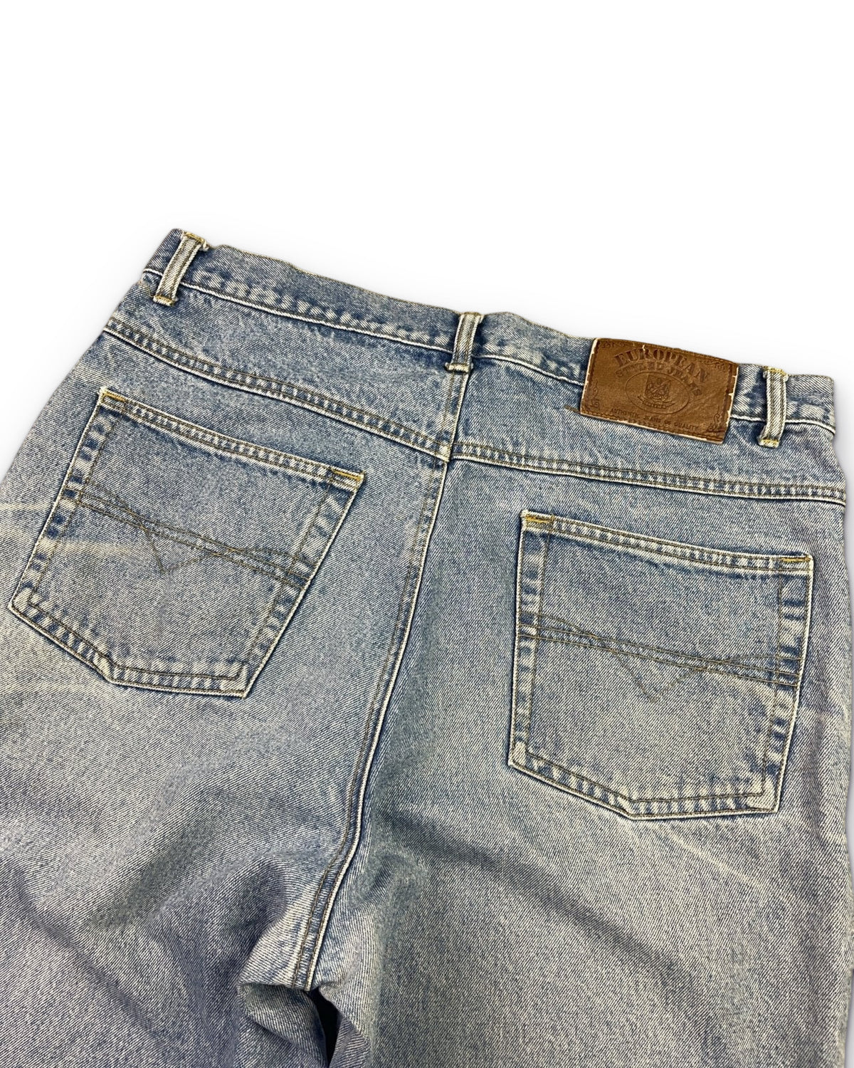 2000's European Street Straight Jeans *rare 34x34 (L) - Lennys Vintage