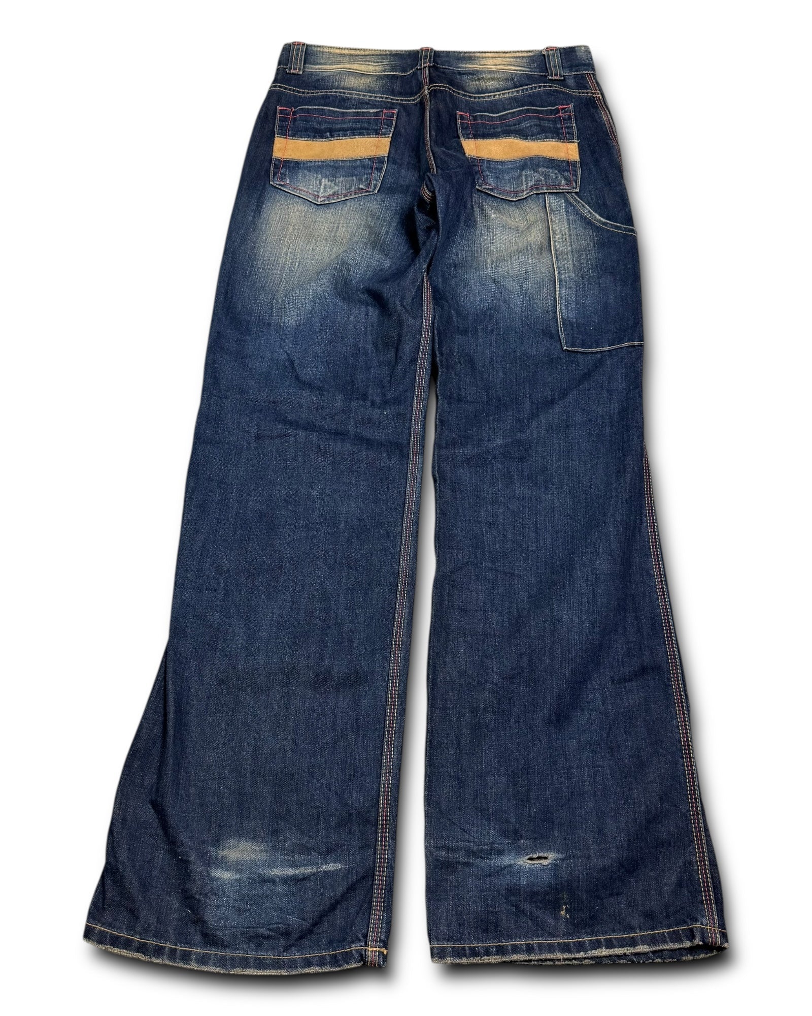 2000‘s Faded Baggy Jeans 32x34 - Lennys Vintage