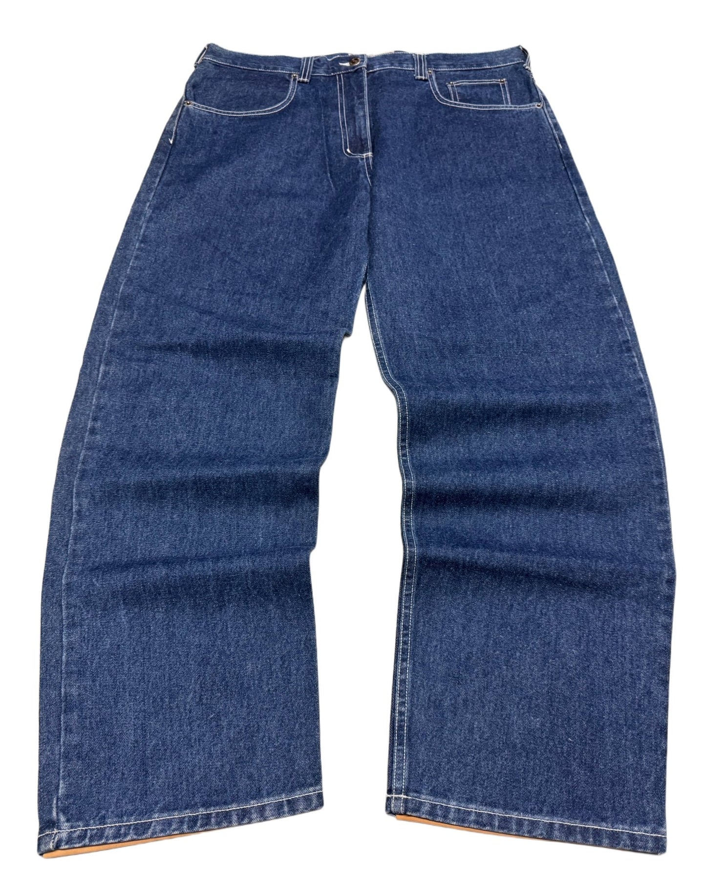 2000‘s Four Star Deadstock Heavy Denim Skate/Hip Hop Baggy Jeans made in U.S.A *selten 34x32 - Lennys Vintage