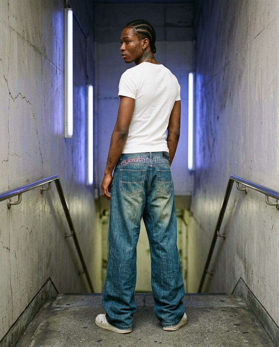 2000's Fubu Hip Hop Baggy Jeans * 32x32 (M) - Lennys Vintage