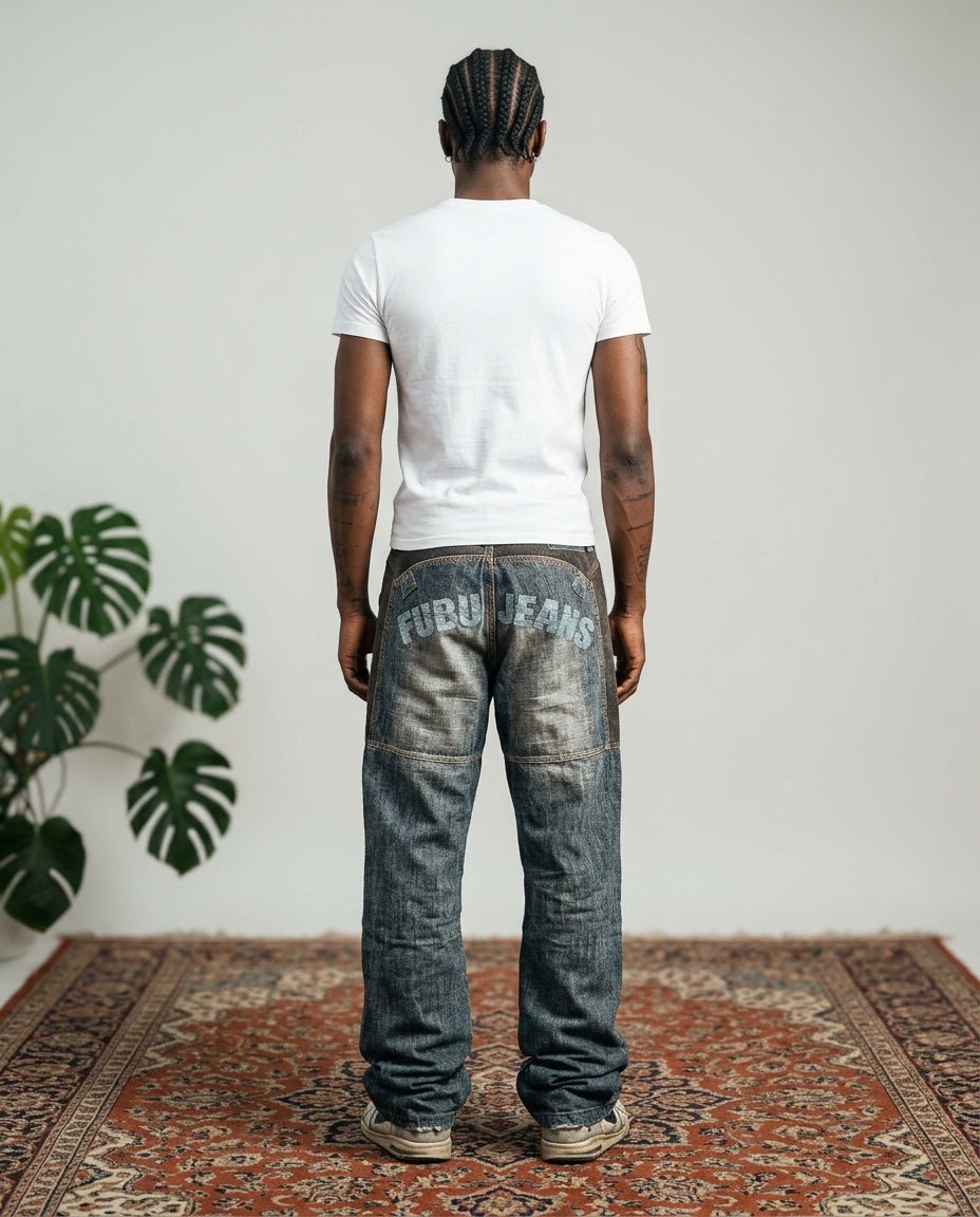 2000's Fubu Hip Hop Baggy Jeans *rare 30x30 (M) - Lennys Vintage