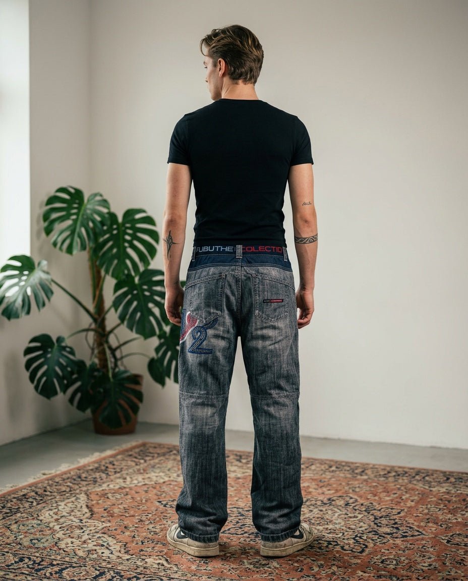 2000's Fubu Hip Hop Baggy Jeans *rare 32x32 (M) - Lennys Vintage