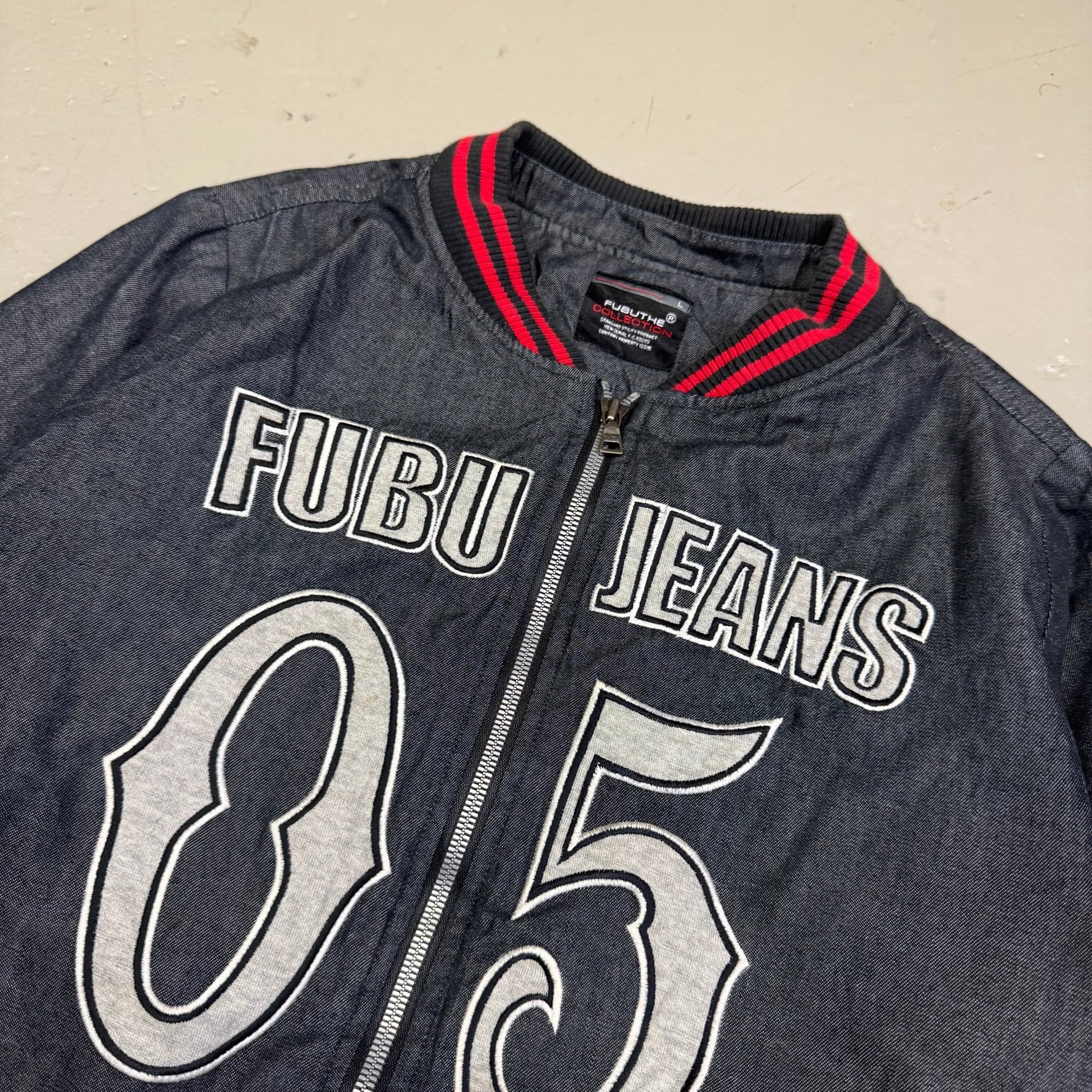 2000’s Fubu Hip Hop College Jacket *very rare (S) - Lennys Vintage