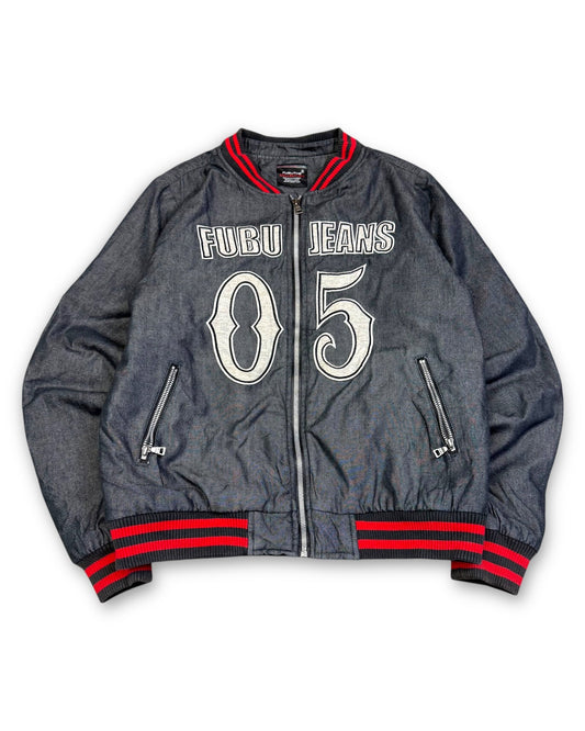 2000’s Fubu Hip Hop College Jacket *very rare (S) - Lennys Vintage