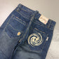 2000's Fujin Japanese Straight/Baggy Jeans *rare 28x32 (S) - Lennys Vintage