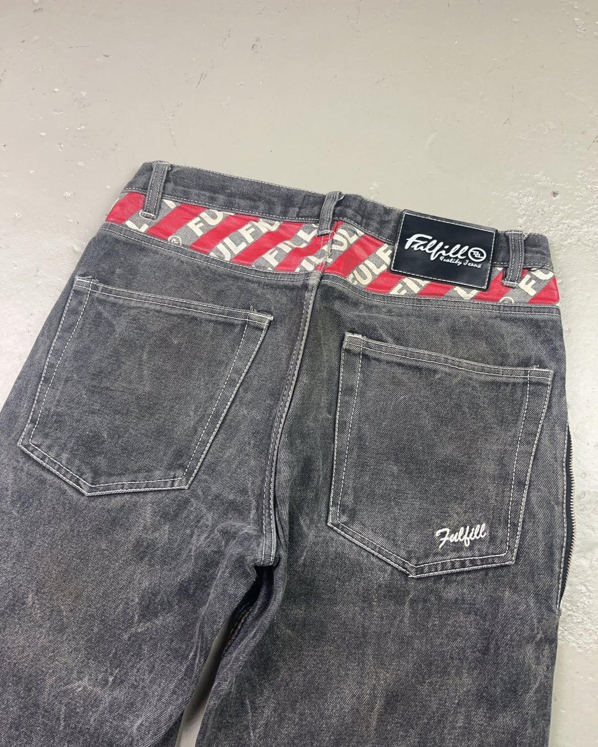 2000's Fulfill Japanese Bootcut/Flared Jeans *rare 31x34 (M) - Lennys Vintage