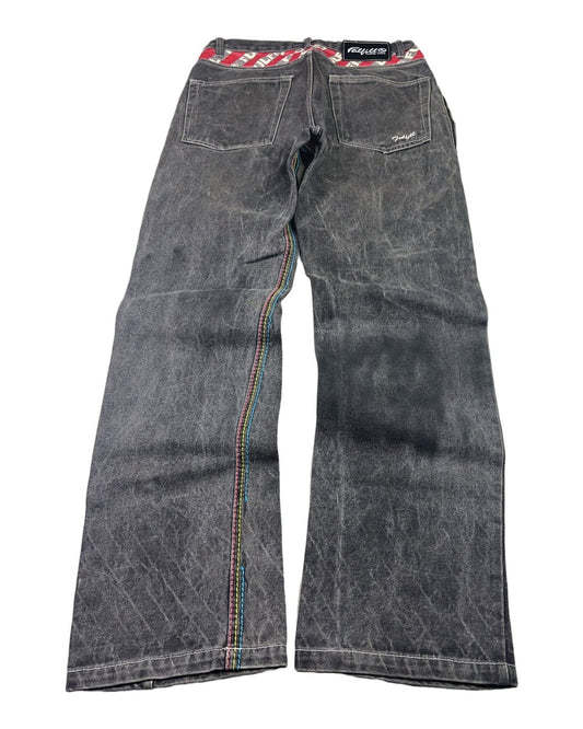 2000's Fulfill Japanese Bootcut/Flared Jeans *rare 31x34 (M) - Lennys Vintage