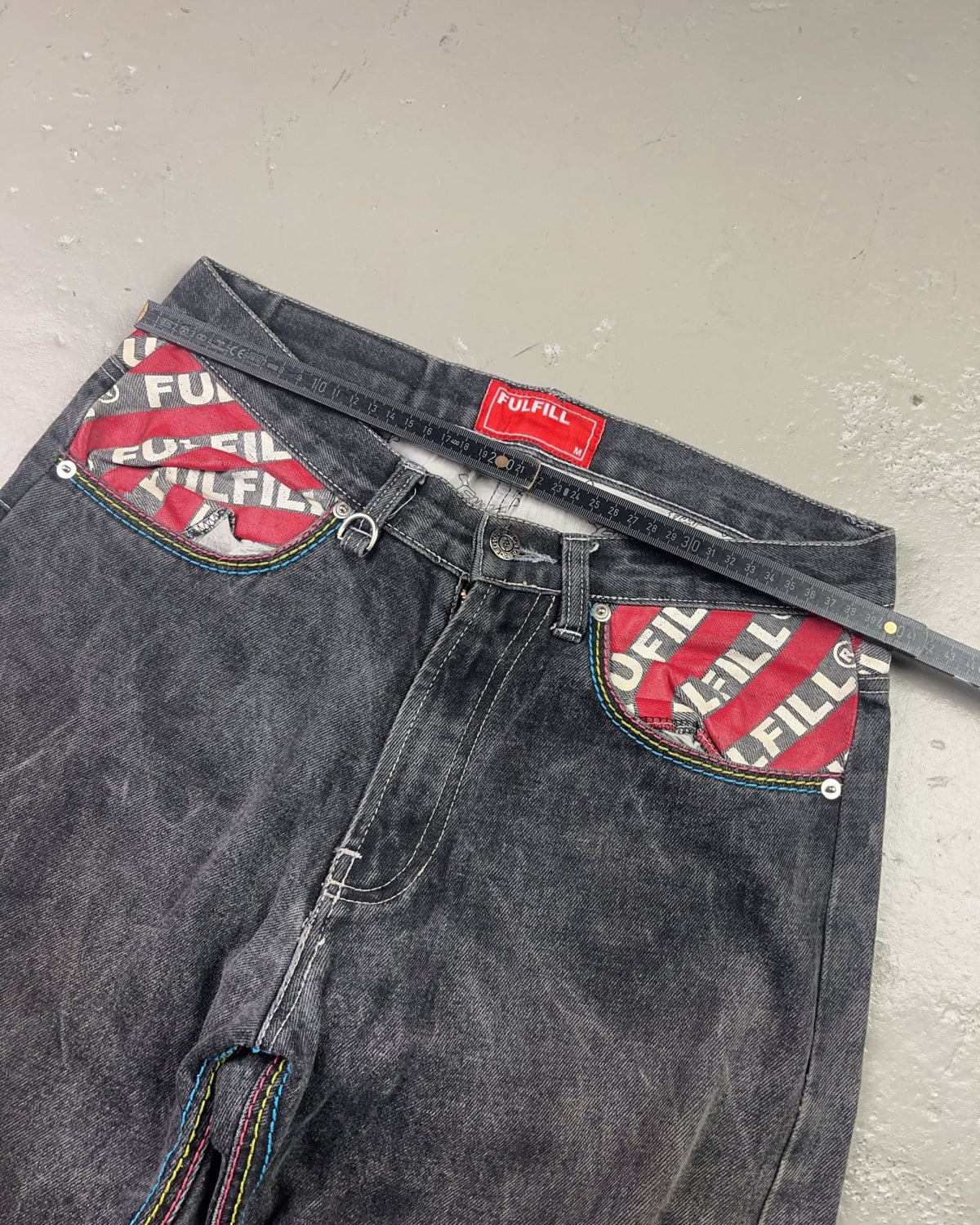 2000's Fulfill Japanese Bootcut/Flared Jeans *rare 31x34 (M) - Lennys Vintage