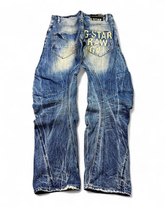 2000's G-star Straight Jeans *rare 31x32 (M) - Lennys Vintage