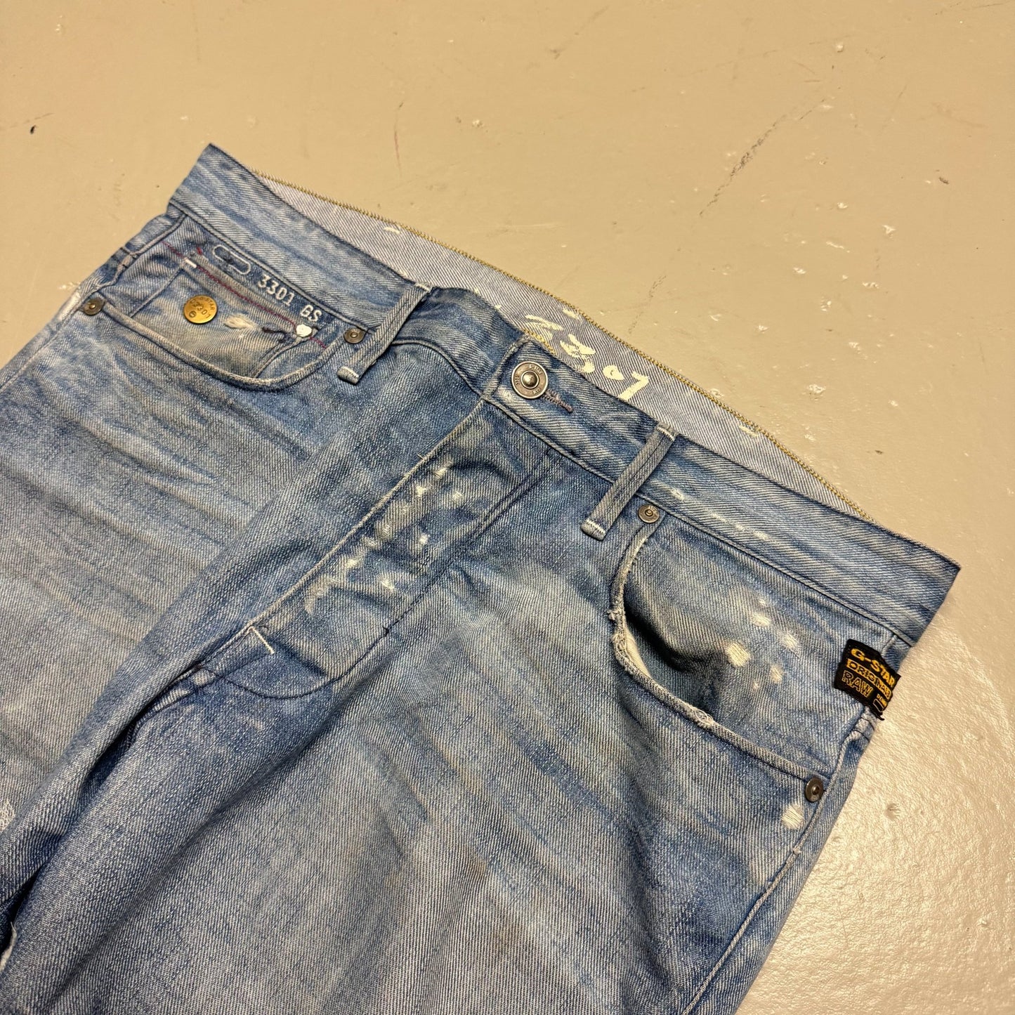 2000‘s G - Star Vintage Baggy Jeans *rare 36x30 - Lennys Vintage