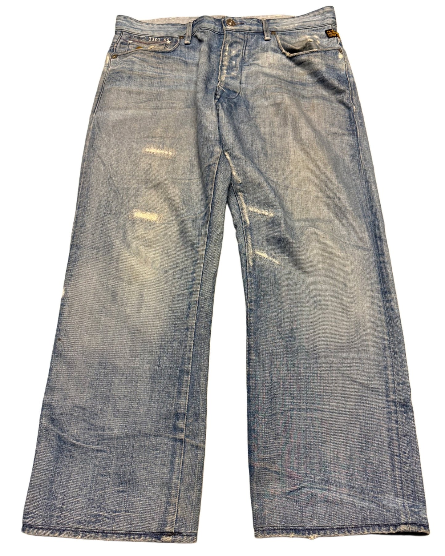 2000‘s G - Star Vintage Baggy Jeans *rare 36x30 - Lennys Vintage