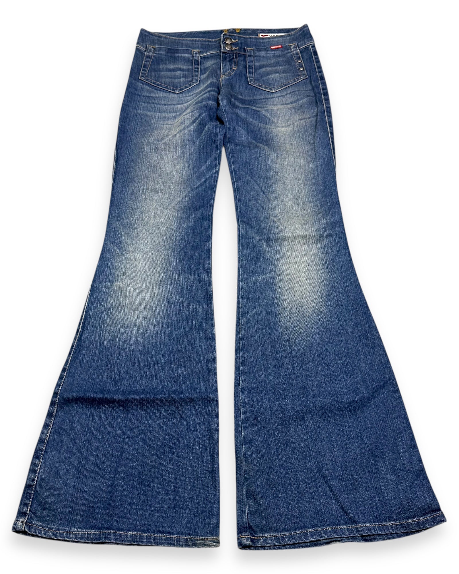 2000’s Gas Low Waist Bootcut Jeans Women’s (Size 27) - Lennys Vintage