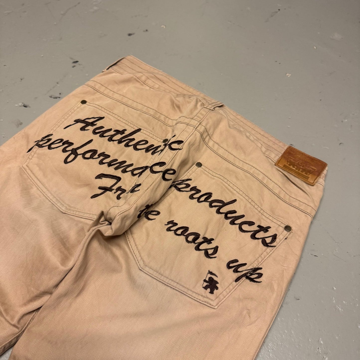 2000‘s Gotcha International Hip Hop Baggy/Straight Jeans *rare 32x32 - Lennys Vintage