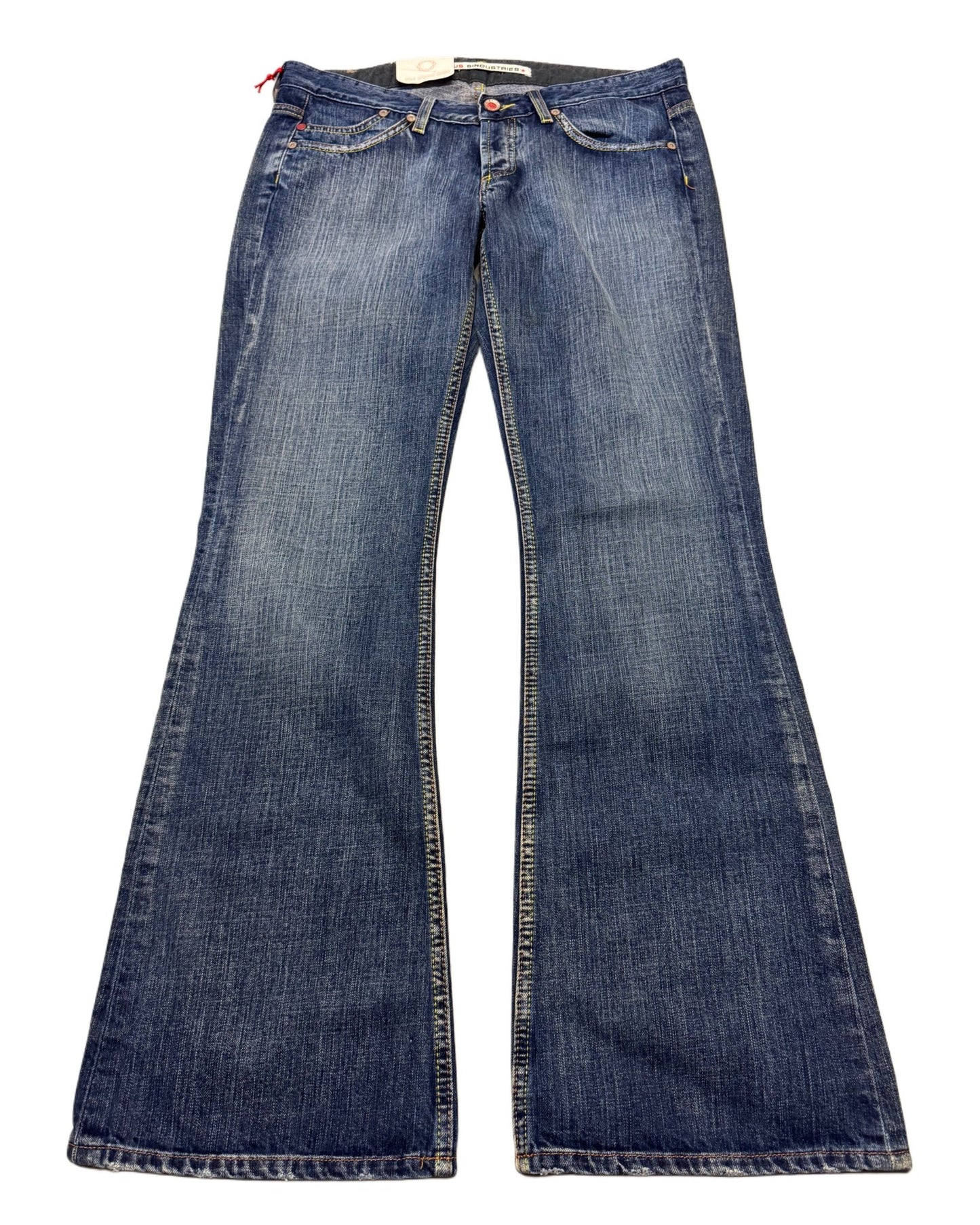 2000‘s Gsus Sindustries Deadstock Low Waist Bootcut Jeans 31x32 - Lennys Vintage