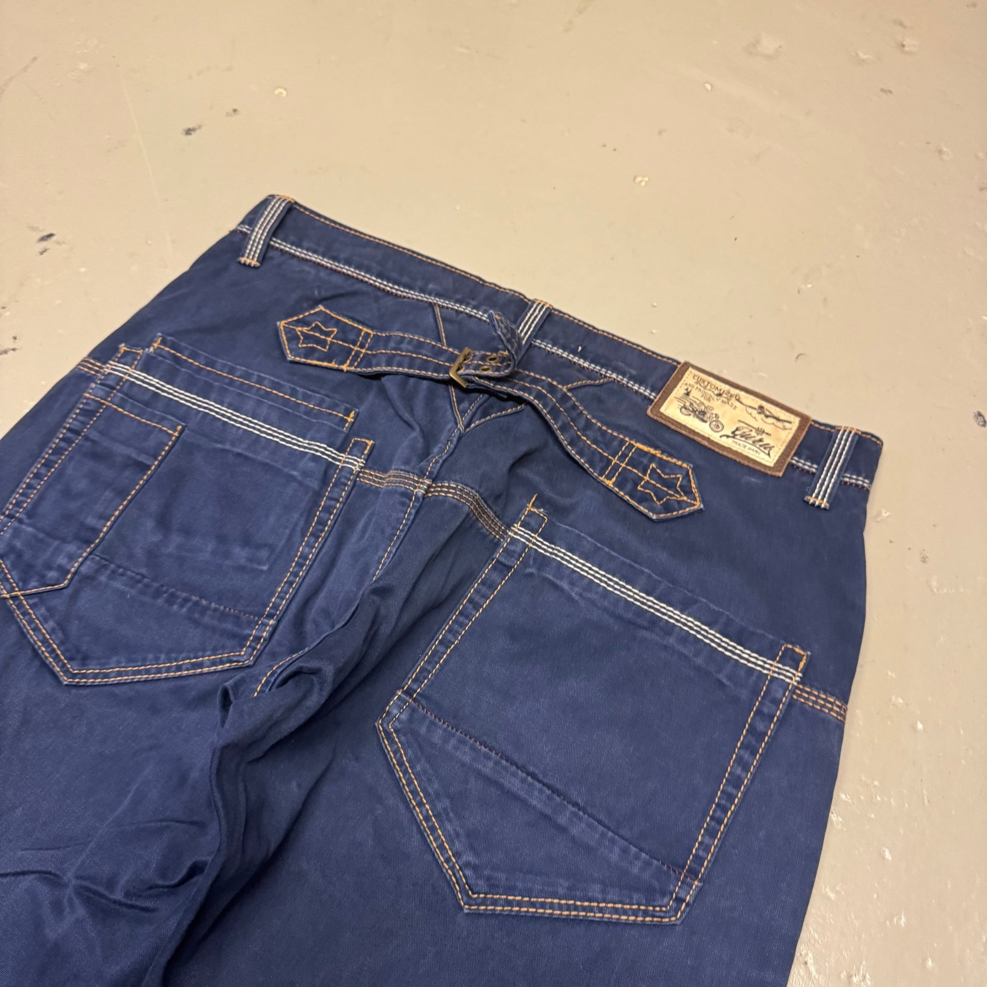 2000‘s Guru Baggy Jeans Workwear *rare 34x34 - Lennys Vintage