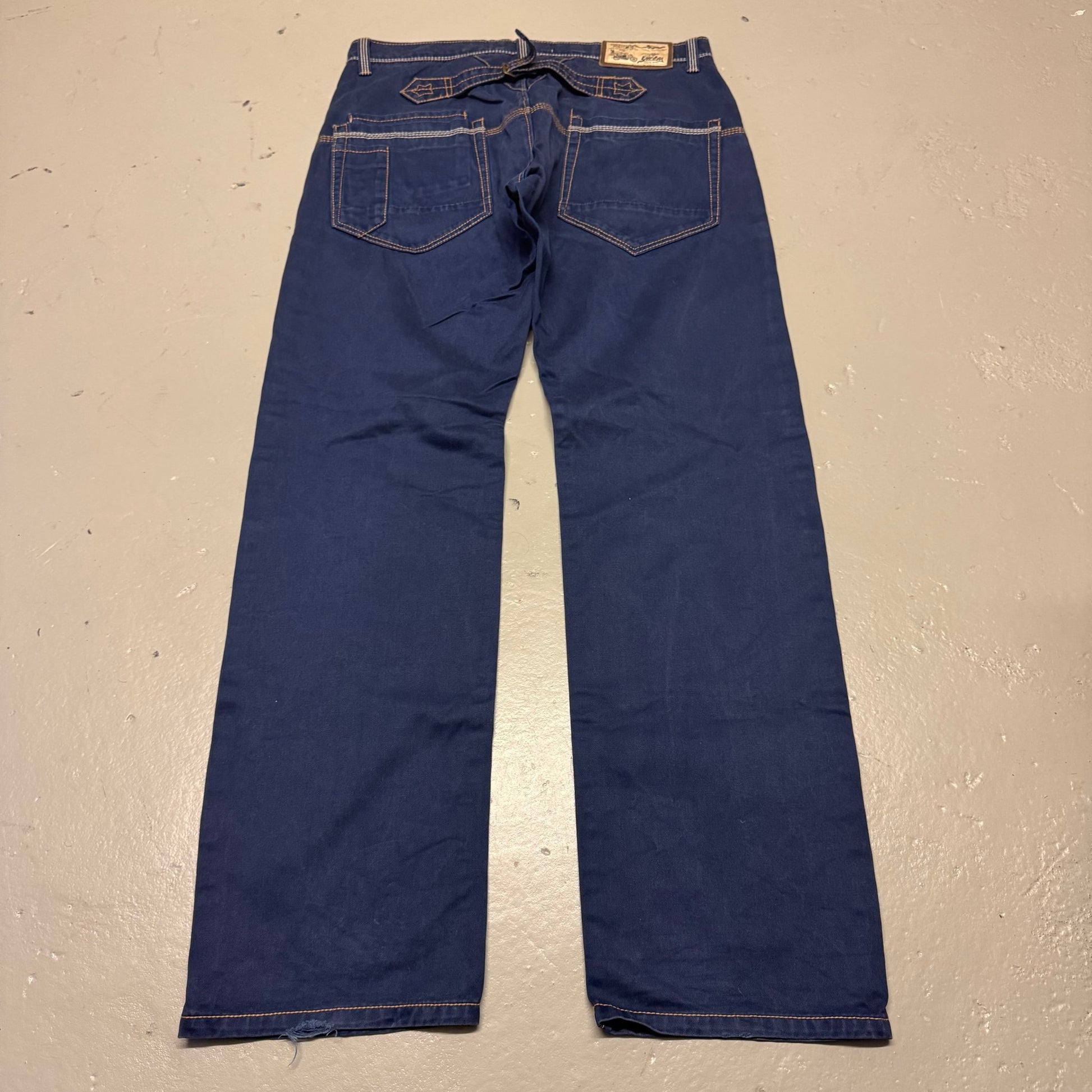 2000‘s Guru Baggy Jeans Workwear *rare 34x34 - Lennys Vintage