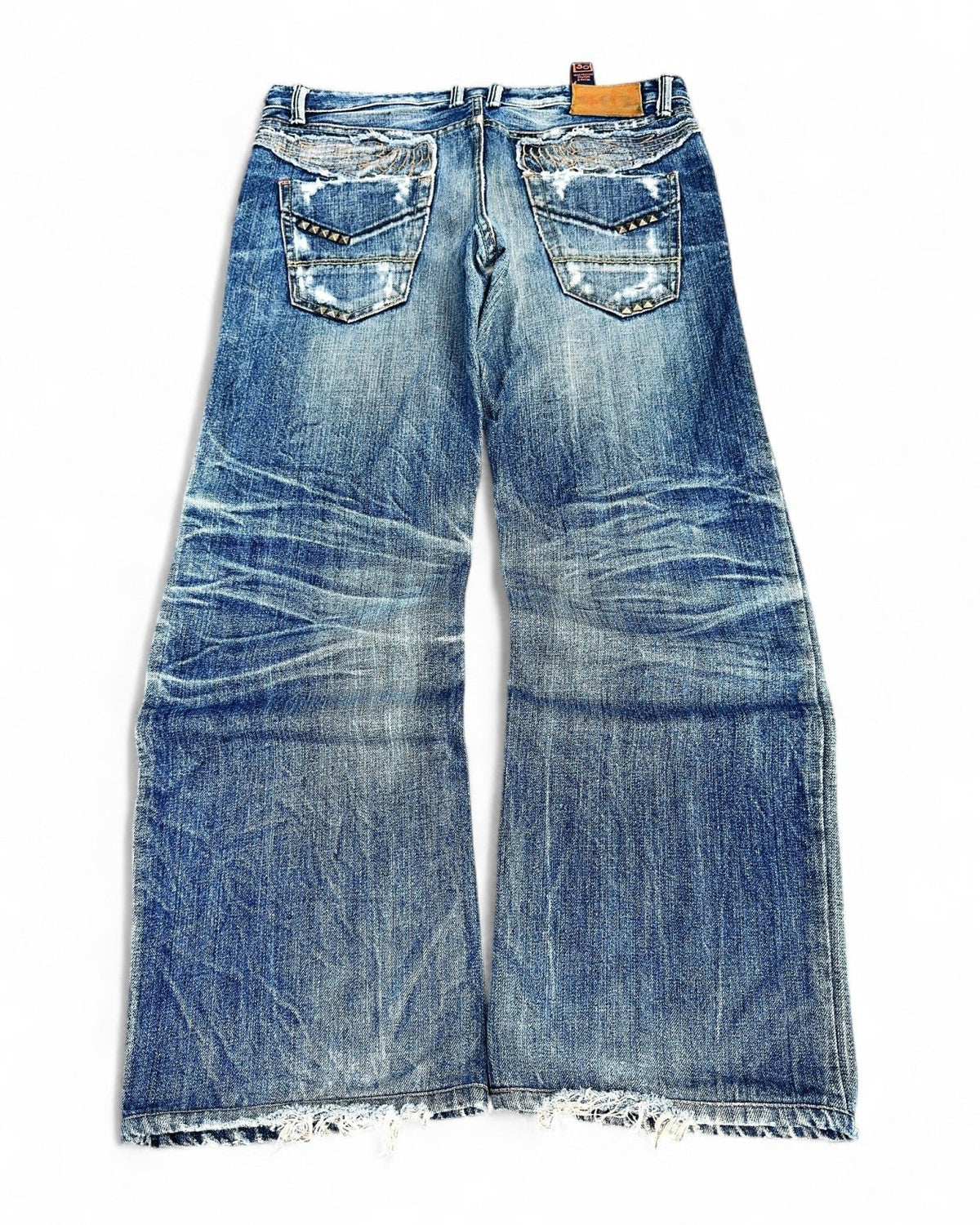 2000's Hatchkiss Denim Japanese Archive Baggy Jeans *very rare 33x30 (M) - Lennys Vintage