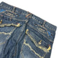 2000‘s Hawaiian Piko Baggy Jeans *very rare 34x34 - Lennys Vintage