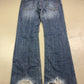 2000's Hilfiger Denim Bootcut/Flared Jeans *rare 36x34 (XL) - Lennys Vintage