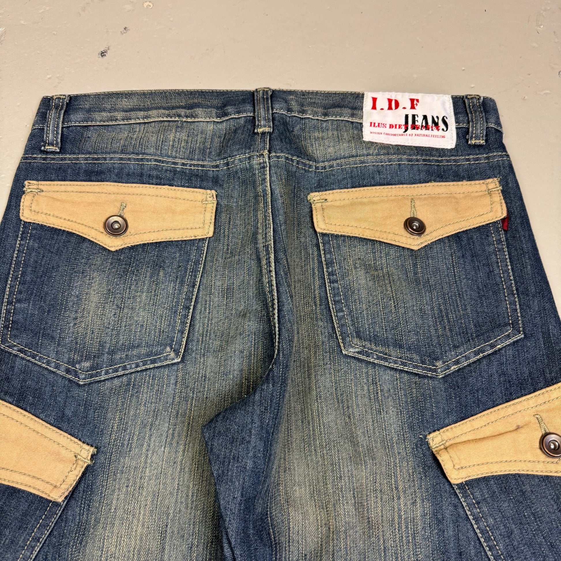 2000‘s IDF Baggy Jeans 34x34 - Lennys Vintage