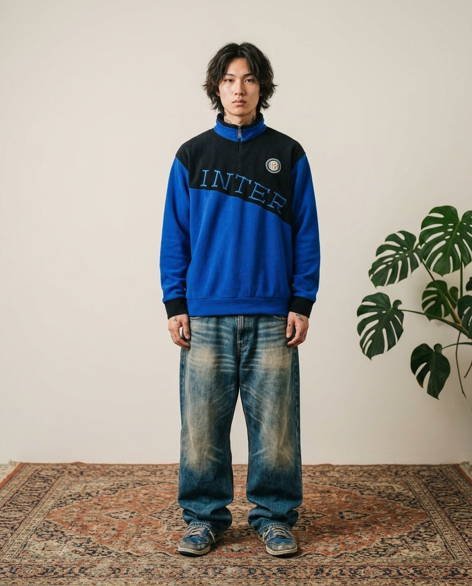 2000's Inter Fleece Sweater *rare (L) - Lennys Vintage