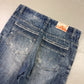 2000's Invisible Japanese Archive Straight/Baggy Jeans *very rare 35x34 (XL) - Lennys Vintage