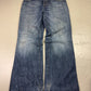 2000's Izzvati Japanese Baggy/Bootcut Jeans *very rare 32x32 (M) - Lennys Vintage