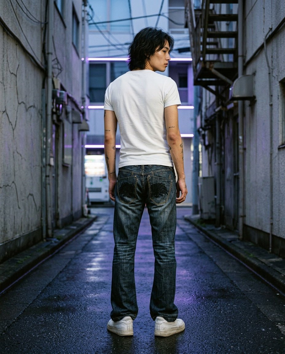 2000's J. Daniel Japanese Archive Slim/Straight Jeans *very rare 32x32 (M) - Lennys Vintage