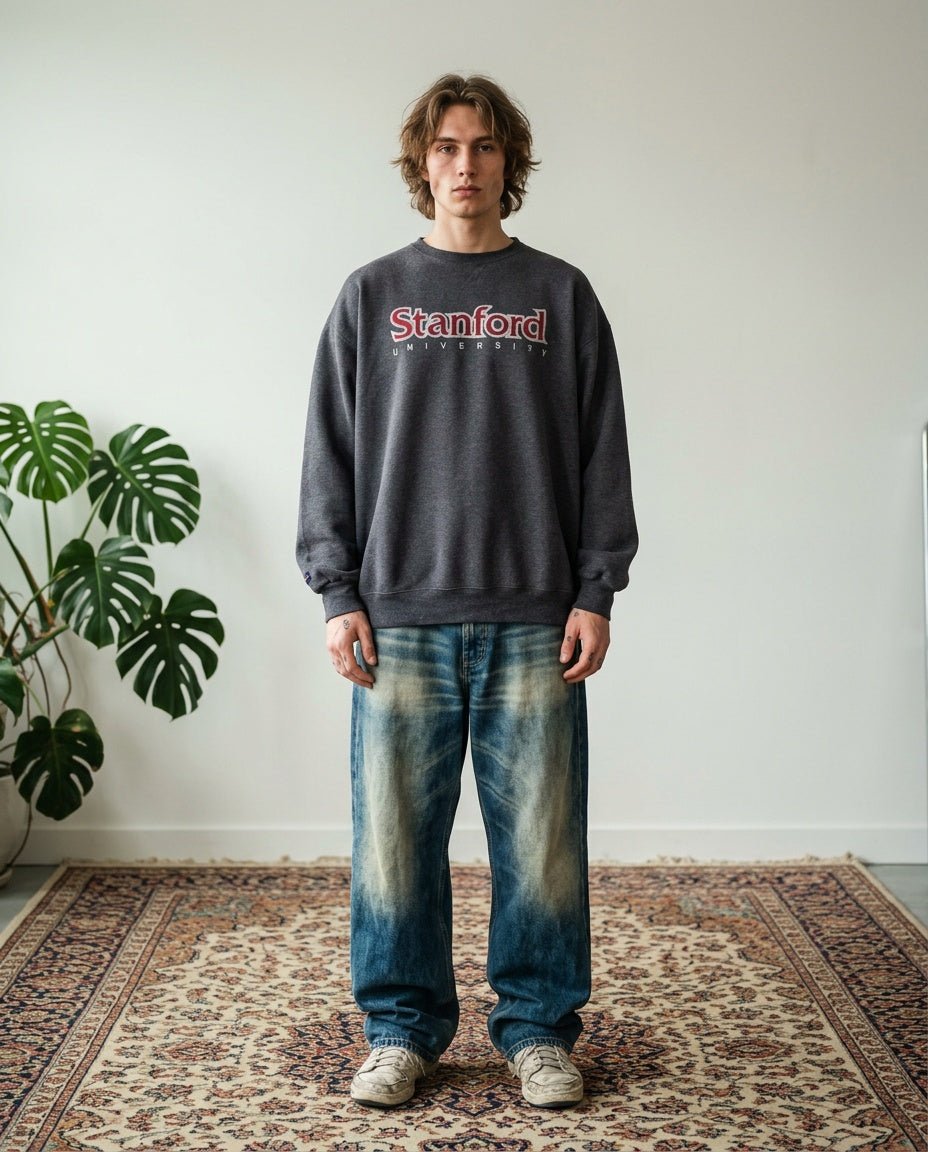 2000's Jansport Stanford Sweater * (XL) - Lennys Vintage