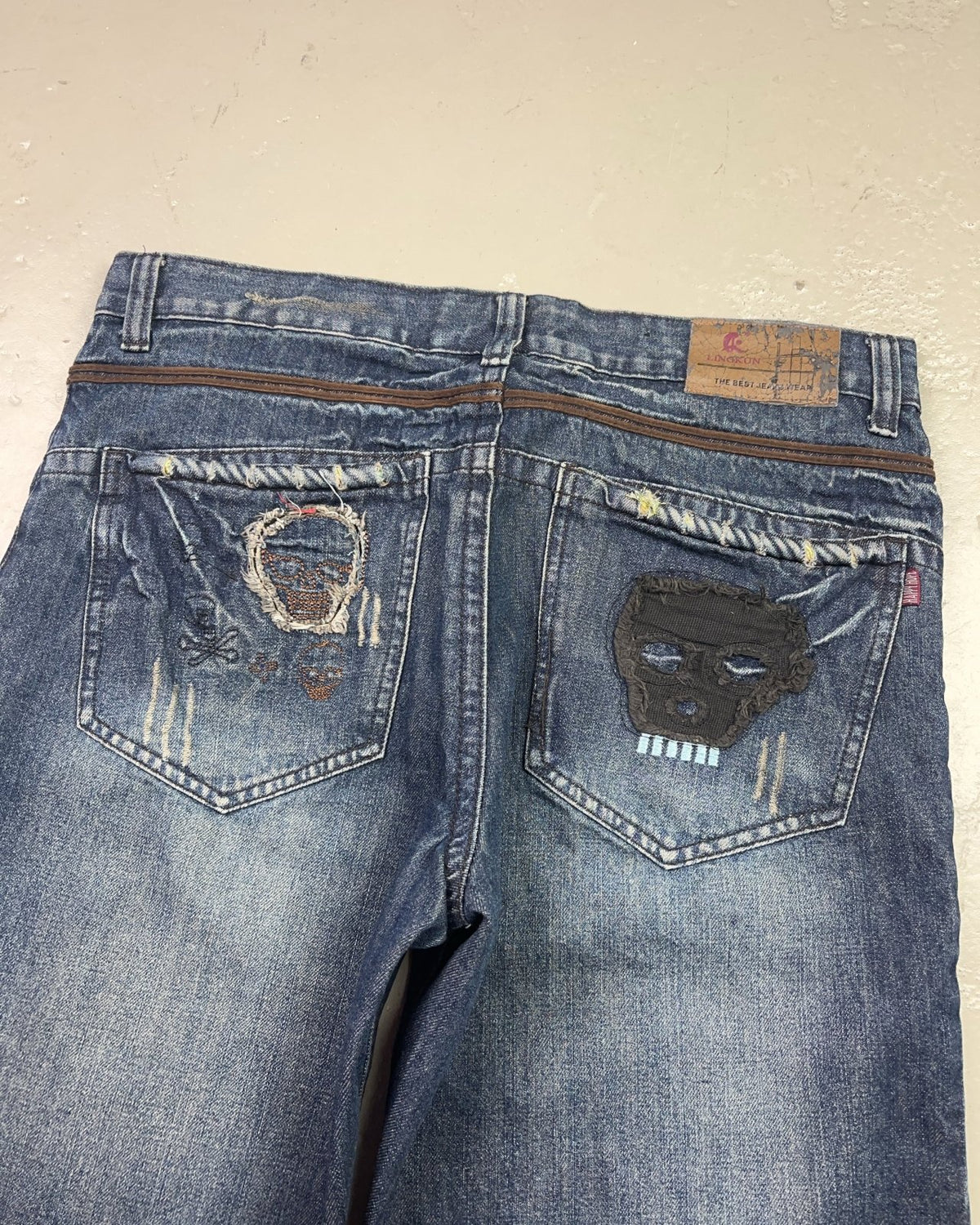 2000's Japan Style Baggy Jeans * 36x32 (XL) - Lennys Vintage