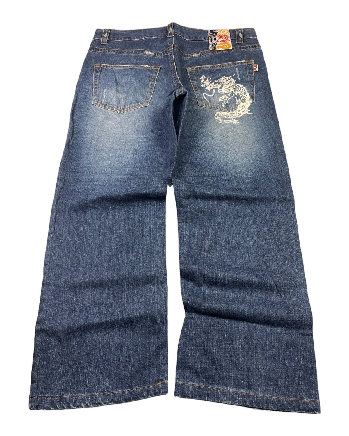 2000's Japane Koi Baggy Jeans Women's * 36x30 (XL) - Lennys Vintage