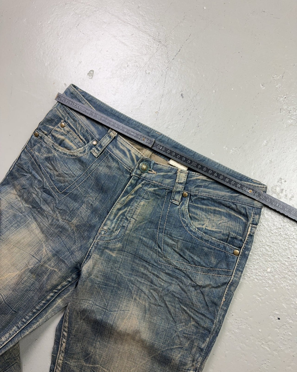 2000's Japanese Archive Bootcut/Flared Jeans *very rare 32x34 (M) - Lennys Vintage