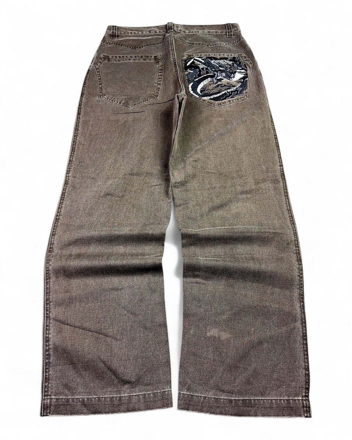 2000's Japanese Baggy Jeans * 32x32 (M) - Lennys Vintage